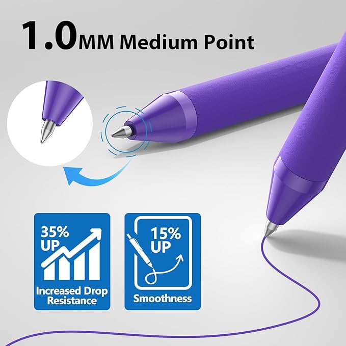 JIMMIDDA 52 Pcs Pens Bulk - Image 2