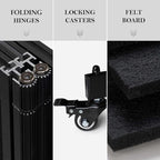 Strongbird Folding Room Partition, Office Partition Dividers, Privacy Divider - Image 5