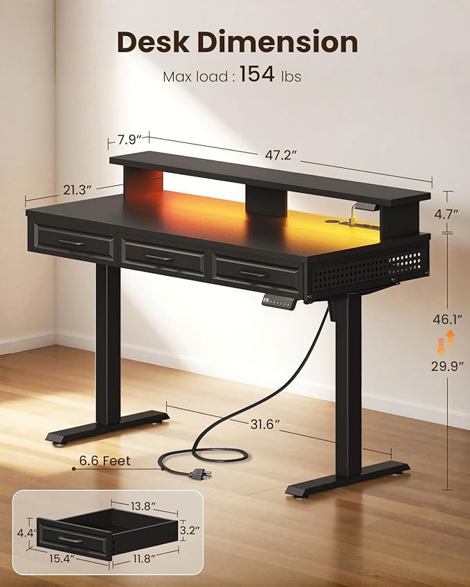OffiGo Electric Standing Desk - Image 3