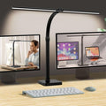 AKRRYR LED Desk Lamp for Home Office, Double Head 24W by AKRRYR