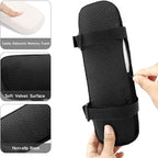 MOSISO Chair Armrest Pads, Memory Foam Home/Office Chair Arm Rest Covers Comfy - Image 2