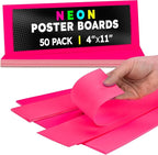 Hygloss Small Poster Board 4x11 by HyglossProductsInc