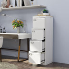 PEUKC 4-Drawer File Cabinet, 16.3" Deep Vertical Filing Cabinet - Image 2