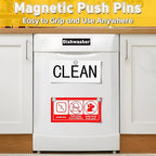 VNDUEEY 60 Pack Fridge Magnet Refrigerator Magnets, Metal Decorative - Image 6