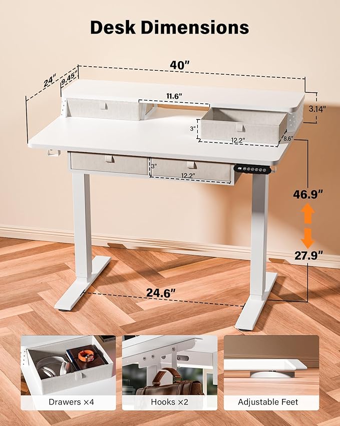 FiCiHi Electric Standing Desk - Image 2