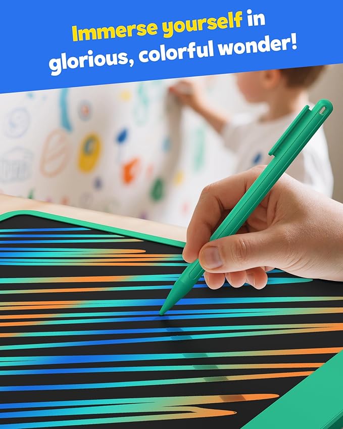 TEKFUN LCD Writing Tablet for Adults, Large Doodle Board, 16 Inch Colorful - Image 4
