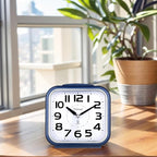 Tinload 5.5" Large Analog Alarm Clock Silent Non Ticking, Gentle Wake, Beep - Image 5
