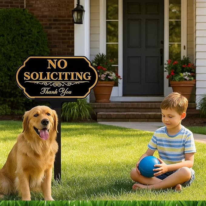 No Soliciting Sign for House - Image 2