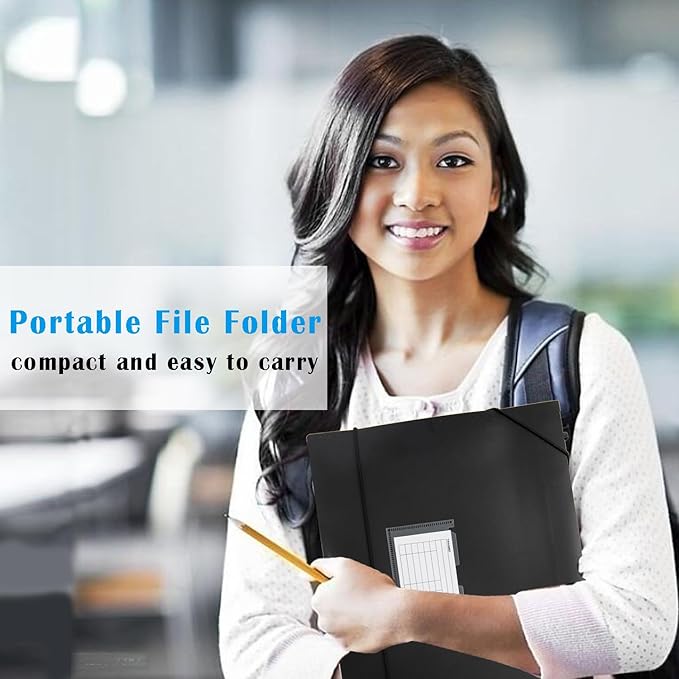 TRANBO 7-Pockets Hanging File Folder - Image 7