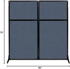 Versare Workstation Partition | Portable Wall Divider | Modern Office Cubicle | - Image 8