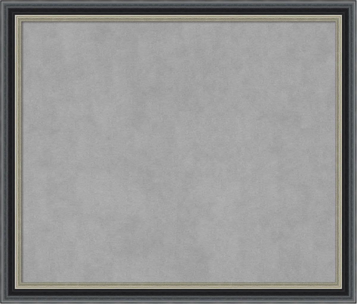 Amanti Art Black Framed Magnetic Board 23x27 Medium Vision Board