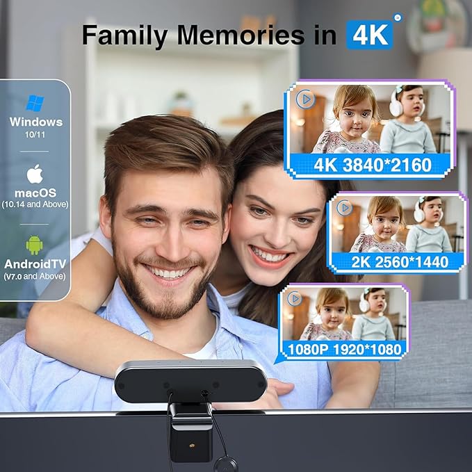 EMEET C980 PRO 3-in-1 4K Webcam - Image 7
