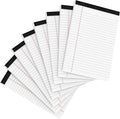 8 Pack Office Legal Pads 5x8" Lined Writing Note Pads 5x8 by Aidunmis
