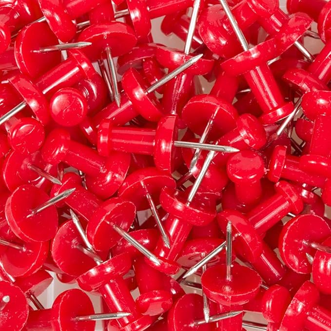 JAM PAPER Colorful Push Pins - Image 5