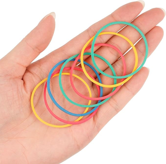 MOWPOG 700 Pcs Rubber Bands, Size #16 Reusable Elastic Rubber Band - Image 4