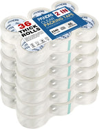PANDRI Packing Tape, 36 Rolls Heavy Duty Clear Packaging Tape