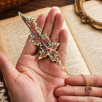 4Pcs Fantasy Sword Bookmarks for Books Journals Planners, Cool Forth Wing Metal - Image 7