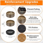 Furniture Risers Bed Risers Heavy Duty 1 inch, 2 inch, 3 inch, 4 inch Round - Image 5