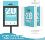 Relx Adjustable Outdoor Sign Holder Stand - Image 2