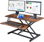 37 Inch Standing Desk Converter by Unknown