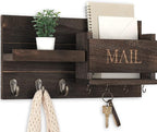 Lwenki Mail Organizer for Wall Mount – Key Holder by Lwenki