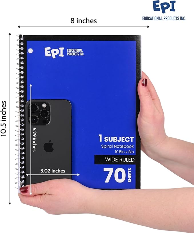 EPI Spiral Notebook | Wide - Image 3