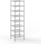 Regal Altair 21" Deep x 24" Wide x 86" Height Wire Shelving Kit | 8-Tier | NSF by Regal+Altair