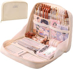 Fcteap Pencil Case Pouch Box Cute Kawaii Large Capacity Aesthetic Zipper Pen by Fcteap