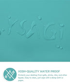YSAGi Non-Slip Leather Desk Pad, Waterproof Laptop Computer Desk Keyboard Mat - Image 4