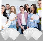 Jutom 50 Pcs 2 Pocket Glossy Paper Folders Glossy Paper Laminated Portfolios - Image 5