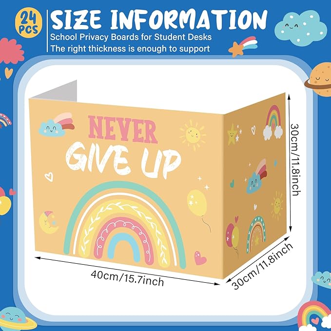 Honoson 24 Pcs Bulk Inspirational Privacy Folders - Image 2