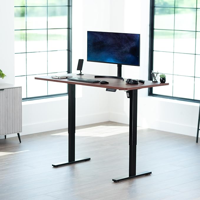 VIVO Electric 60 x 30 in Standing Desk, Memory Height Adjustment, 1B Series - Image 2