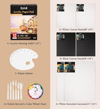 DJAR 49 pcs Acrylic Art Set - Image 5
