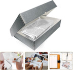 Lineco, 10x15 Clamshell Archival Folio Storage Box, Acid-Free - Image 2