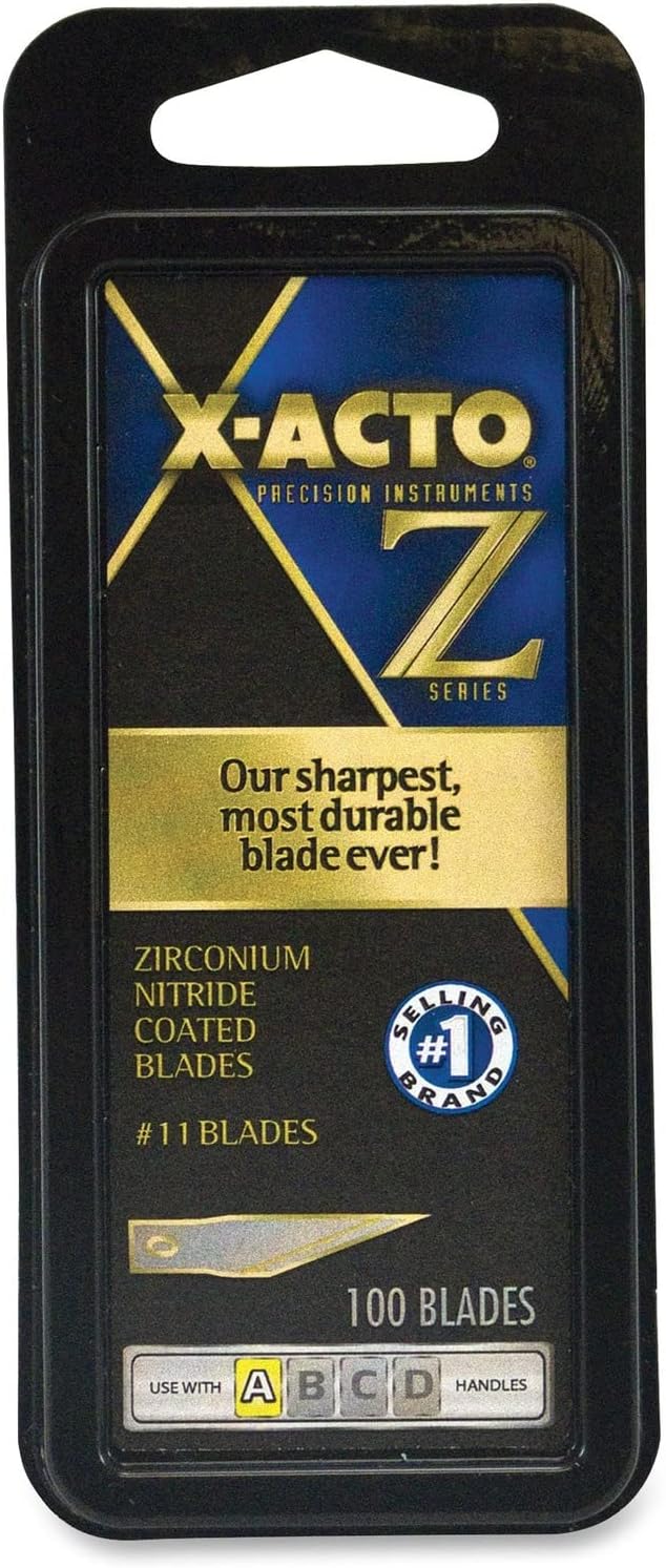 X-ACTO XZ611 100 Pc. Classic Fine Point Blade