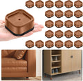 shouwuhho 24 Pack Furniture Risers Adjustable Bed Risers Heavy Duty Lifts by EnjoyLifeEnjoyHappiness