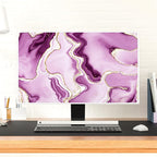 Baocicco Violet Gold Marble Waterproof Weatherproof and Dust-Proof TV Screen - Image 4