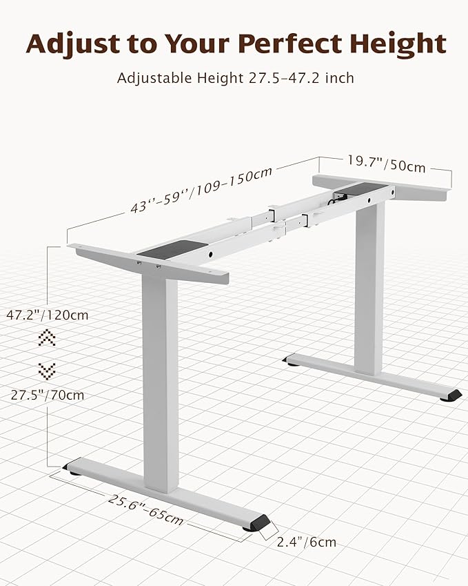 TOPSKY Dual Motor Electric Adjustable Standing - Image 9