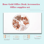 Fei Bi Hanging Rose Gold File Organizer, equipped - Image 4