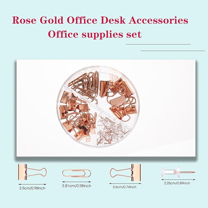 Fei Bi Hanging Rose Gold File Organizer, equipped - Image 4