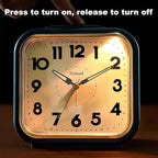 Tinload 5.5" Large Analog Alarm Clock • Silent Non Ticking • Gentle Wake • Beep - Image 6