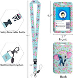 Giancomics Cute Flower Elephant ID Badge Holder - Image 4
