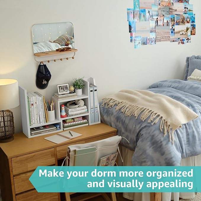 Desktop File Organizer Desk Organizer Shelf - Image 8