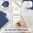 Tenceur 2 Pcs Pocket Notebook Bulk Small 3x5 Inch Spiral Notepads Mini Top - Image 2