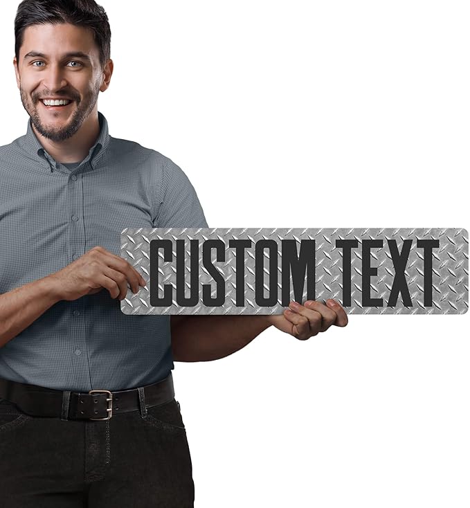 Custom Sign, Custom Street Sign, 11 Font Colors, 13 Font Styles, 4 Hole Options - Image 2