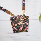 Cute Axolotl Badge Holder with Lanyard, Women's Lanyard Wallet, Id Badges Holder - Image 3