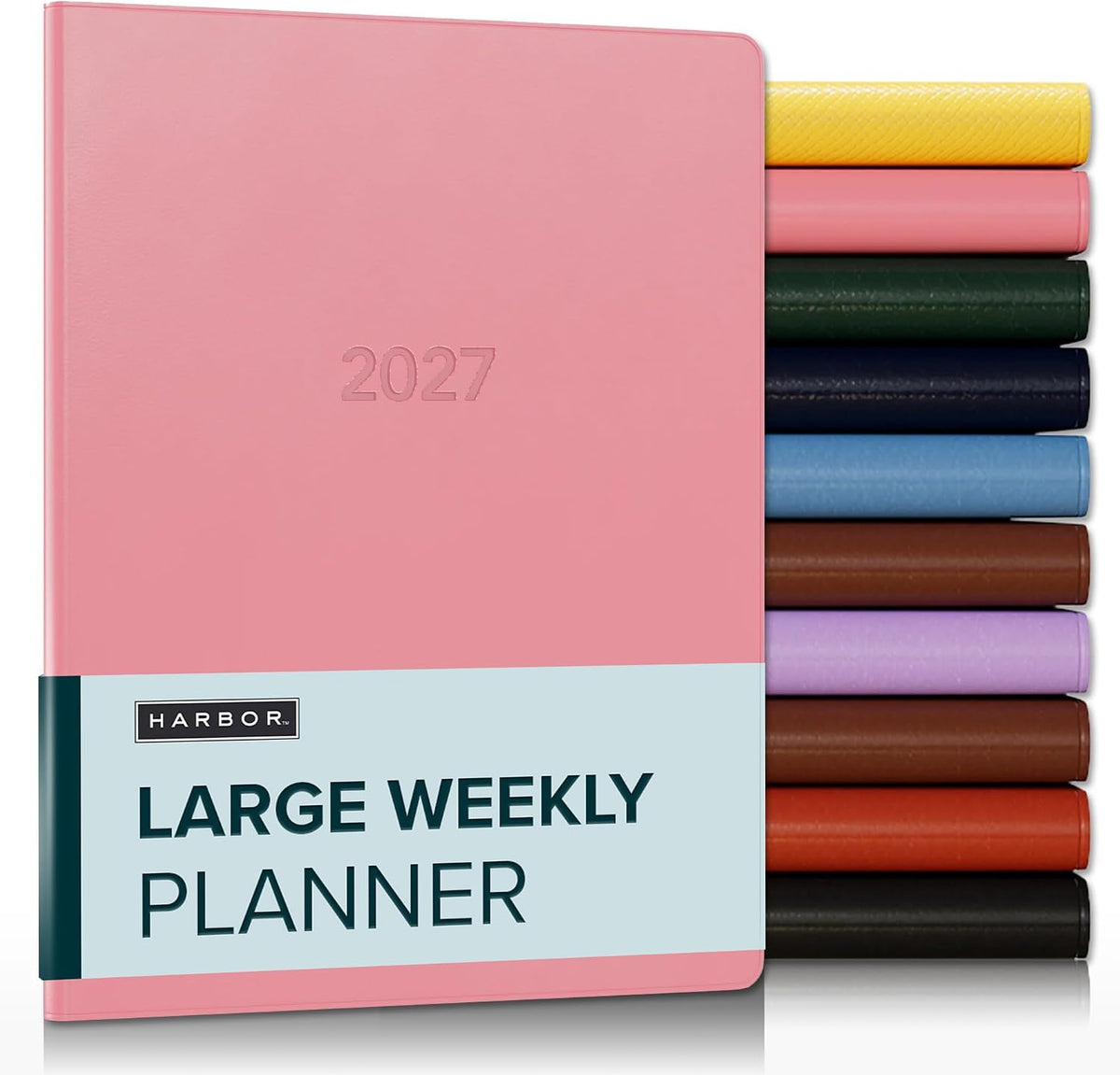 Harbor Large Weekly Monthly Planner 2026-2027 Cambridge Flamingo