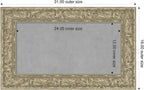 Amanti Art Silver Framed Magnetic Board 19x31 Small Vision Board - Image 2