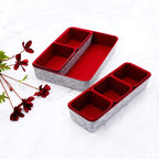 Welaxy Desk Drawer organizers tray Felt storage bins office Sleek Minimalist - Image 3