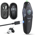 Presentation Clicker with Case Storage Wireless Presenter Remote USB Type C by CLIKBUTM%C2%AE